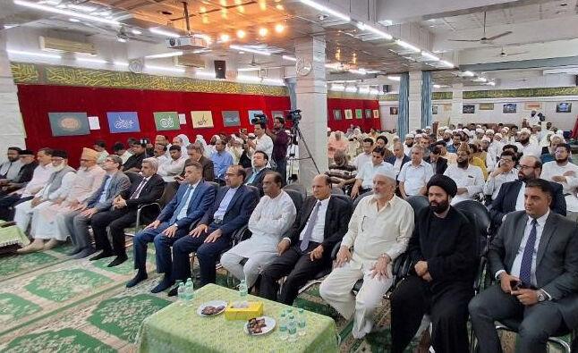 نور میلاد پیامبر(ص) بر دهلی‌ نو تابید