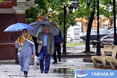 خداحافظی بارانی رشت با تابستان
