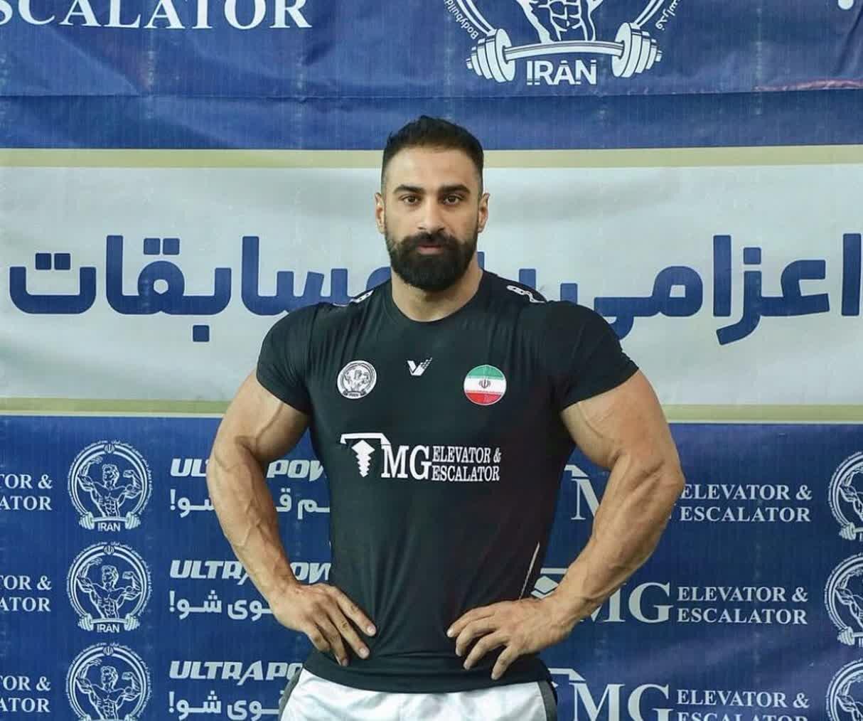 نایب‌قهرمانی جهان برای بدنساز همدانی در امارات