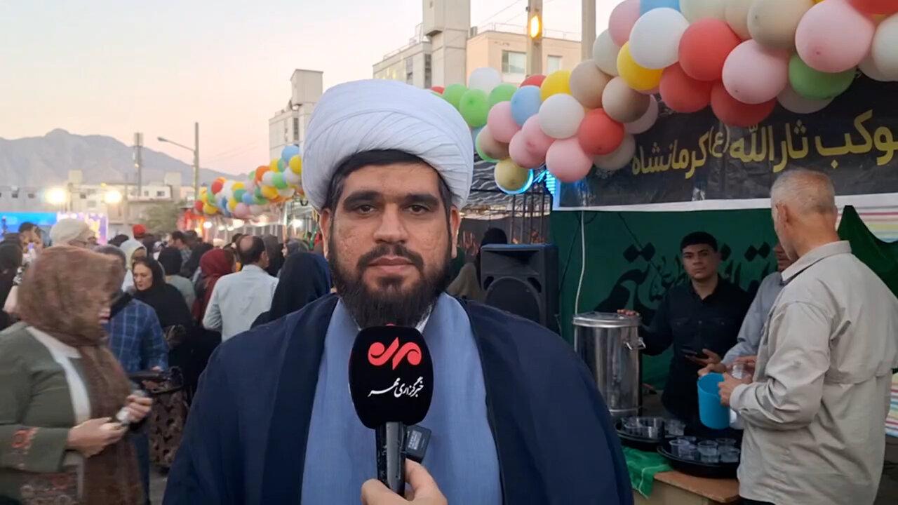 جلوه وحدت مذاهب در جشن امت احمد کرمانشاه