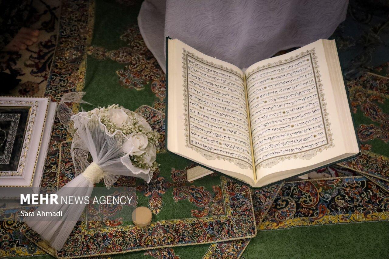 آغاز زندگی مشترک ۵۰ زوج کم برخوردار در جوار بارگاه منور امام رضا(ع)