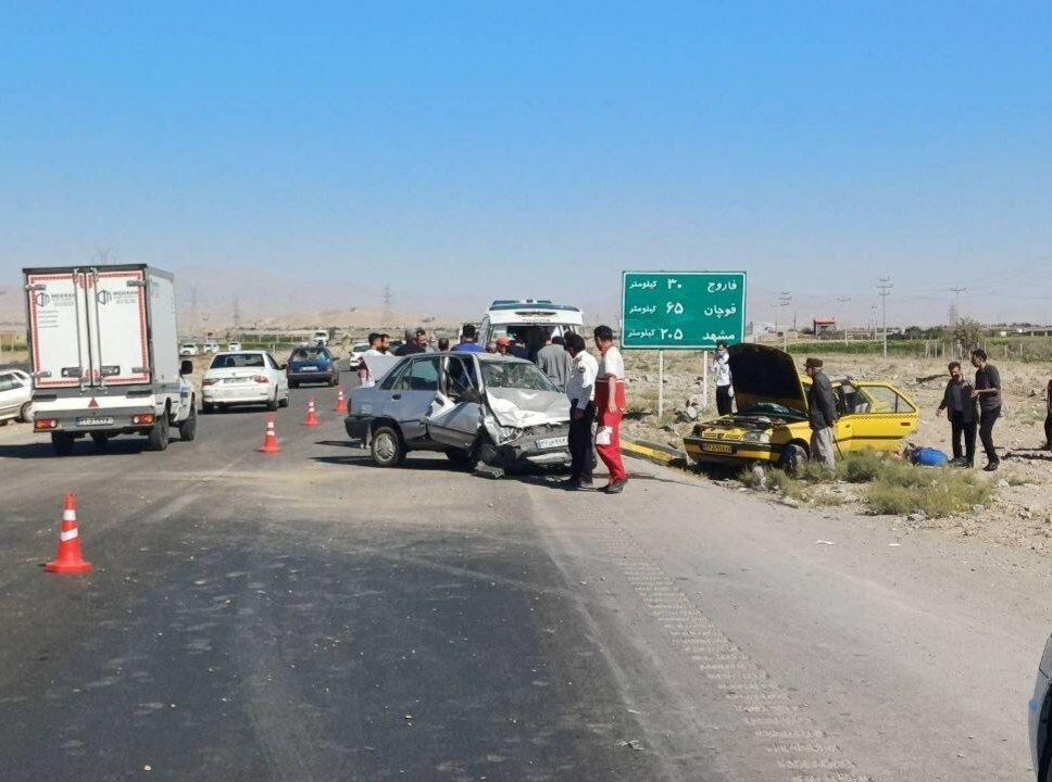 حوادث رانندگی در قم ۲ فوتی و ۸ مصدوم برجای گذاشت