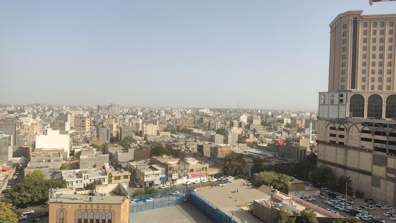 آلودگی شدید هوا در مشهد
