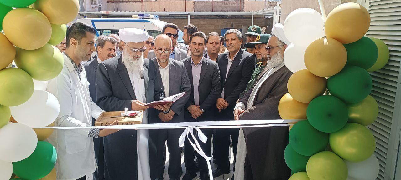 ساختمان نمونه‌گیری آزمایشگاه درمانگاه تایباد به بهره‌برداری رسید