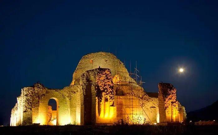 منظر ساسانی فارس در مرکز توجه؛ اجرای چهار پروژه مرمت و بهسازی در کاخ سروستان