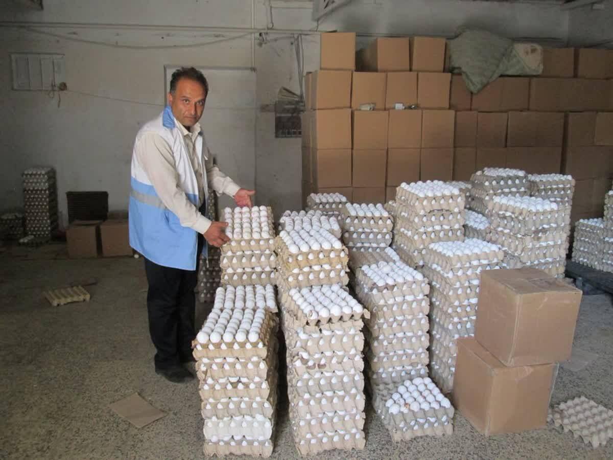 کشف ۱۰ تن تخم‌مرغ تاریخ گذشته در اسلامشهر