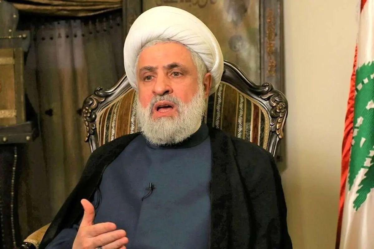 شیخ نعیم قاسم: حمایت ایران از فلسطین، از مهمترین شاخصهای وحدت اسلامی است/ تجاوز رژیم صهیونیستی به قطر، بخشی از پروژه اسرائیل بزرگ است/ گامهایی که دشمن در غزه، کرانه باختری و حمله به قطر برداشته، همگی در ادامه پروژه نیل تا فرات است