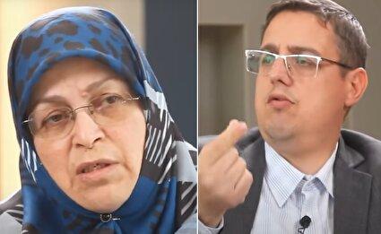 اقبالی: برهنگی زنان و اروتیسمی که اتفاق افتاده، مصداق خشونت روانی علیه مردان است/ من حق دارم تلاطم و به‌هم‌ریزی جنسی را تجربه نکنم / تعرض جنسی به مردان نیست؟/آذر منصوری: خدا را شکر که پزشکیان جلوی اجرای قانون حجاب را گرفت و گرنه مناقشه به سمت و سوی بسیار خطرناک‌تری می‌رفت/جامعه باید برود به سمتی که به یک معدلی از عرف و هنجار جامعه برسد؛ غیر از این هیچ راه دیگری وجود ندارد