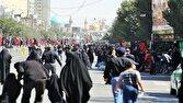 جوش و خروش عزاداران؛ خیابان‌های مشهد مملو از دسته‌های عزا