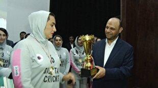 گلستان قهرمان مسابقات کریکت کشور شد