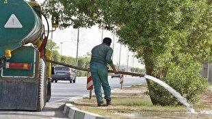 وعده نافرجام قطع آبیاری فضای سبز خرم آباد با آب شرب؛ تنش آبی به بحران تبدیل شده است