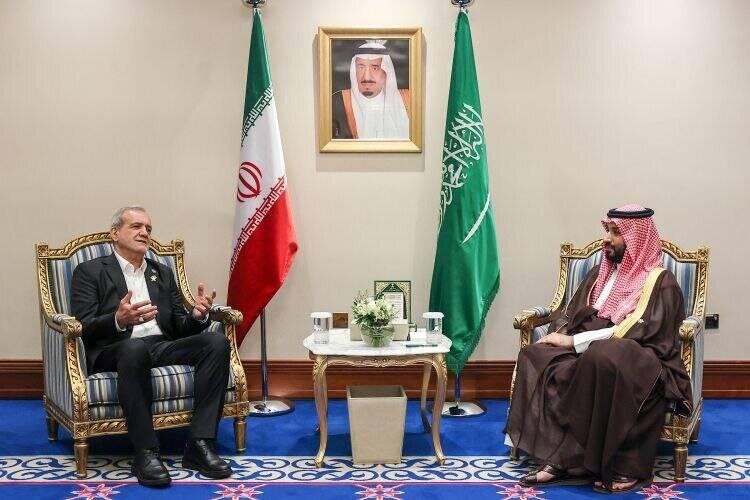 در دیدار پزشکیان و بن سلمان چه گذشت؟