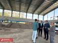 بازدید سرپرست اداره کل ورزش و جوانان و رئیس فراکسیون ورزش مجلس از امکانات ورزشی چناران